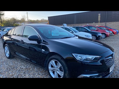 18 18 Vauxhall Insignia 1.6 Turbo D ecoTEC BlueInjection SRi Nav Grand Sport 5dr Diesel Manual