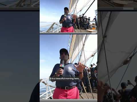 TODAY’s Al Roker reports from aboard the U.S. Coast Guard Cutter Eagle in New York Harbor