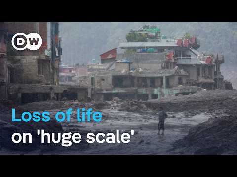 Thousands are missing after Nepal-Tibet flash flood  | DW News