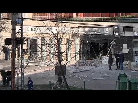 Blast at Budapest bank thought to be a criminal act