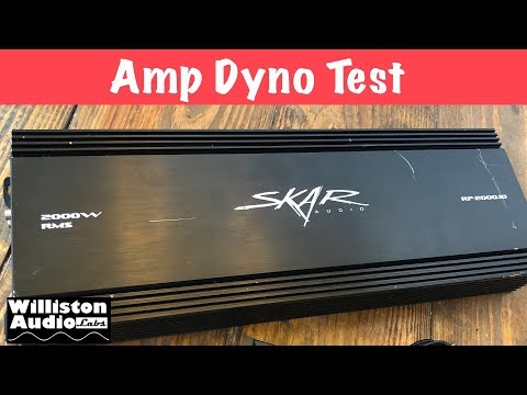 2000 watts for $200? Skar Audio RP2000.1D Amp Dyno Test