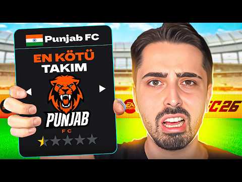 DÜNYA’NIN EN KÖTÜ TAKIMINI EN İYİ YAPMAK? // FC 26 EN KÖTÜ TAKIM REBUILD