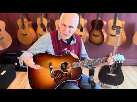 Bourgeois Touchstone Slope D Sunburst Sitka/Mahogany image 14