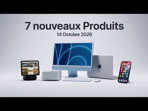 Le plan d'Apple est dévoilé - 7 NOUVEAUX Produits arrivent !