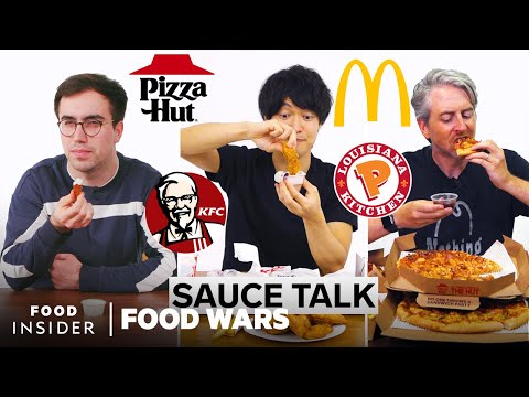 麥當勞、肯德基、必勝客等的所有獨家醬料 | 食物戰爭 | 食物內幕 (All the Exclusive Sauces at McDonald's, KFC, Pizza Hut, and More | Food Wars | Food Insider)