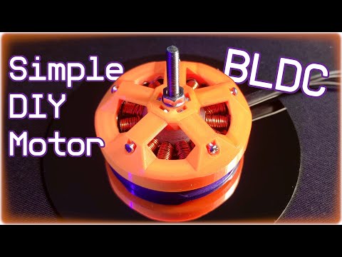A Simple BLDC Motor Build