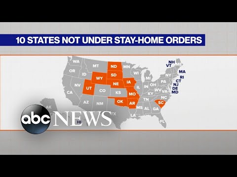 知事が「留守番」義務化を命じなかったことで批判される (Governors criticized for not ordering 'stay-at-home' mandate)