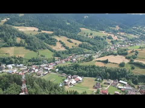 Agroturystyka Krystyna Piszczek z lotu ptaka.