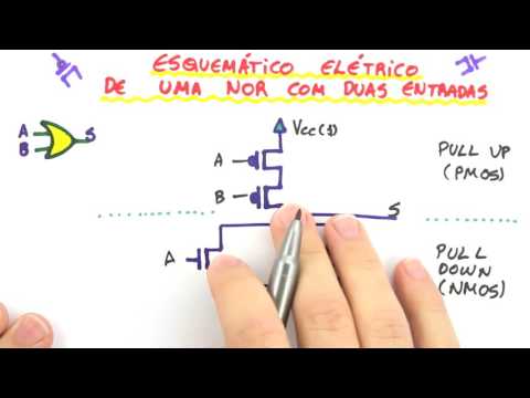 Me Salva! Eng. CMOS04 - Portas Lógicas - NOR CMOS - Circuitos Digitais