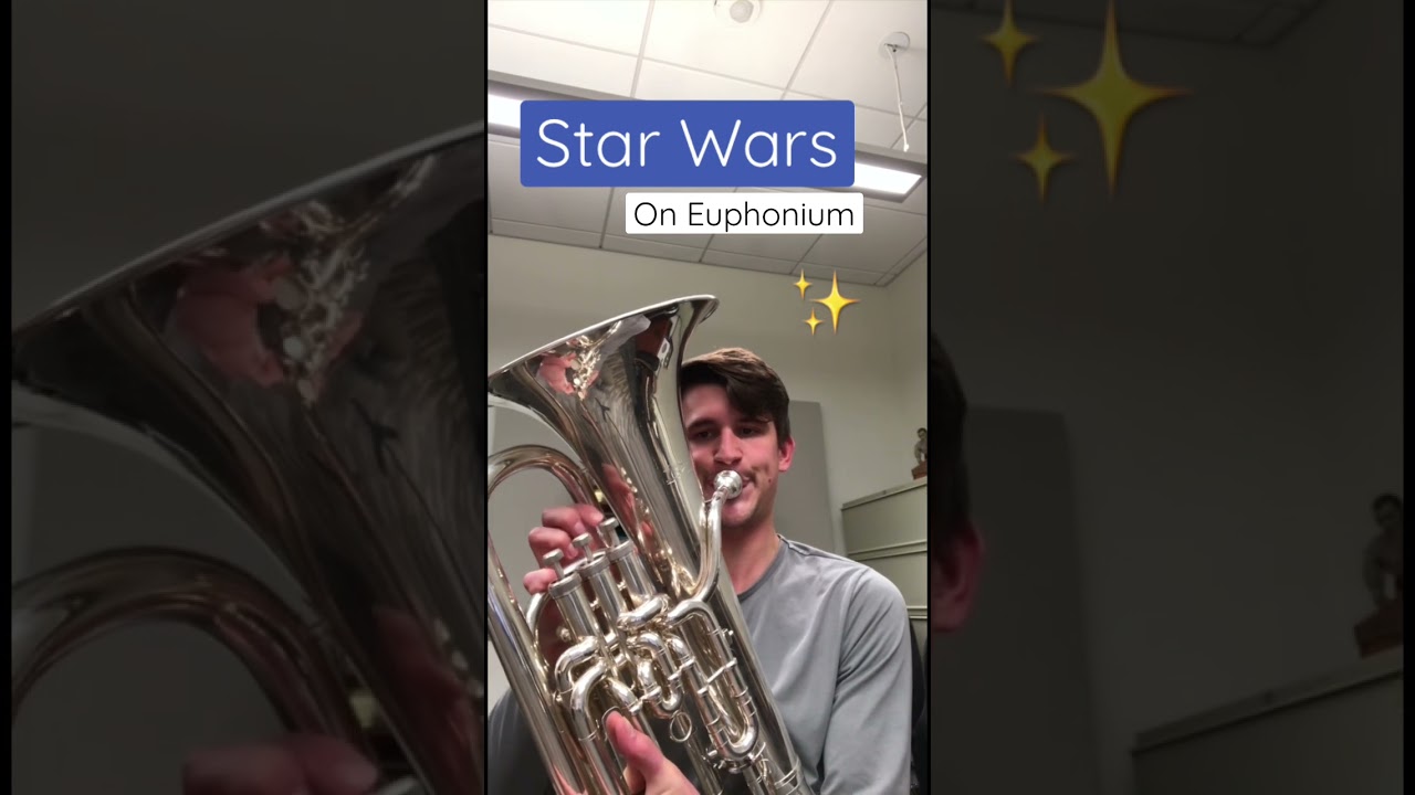 A classic! #euphonium #starwars #johnwilliams #brassband #musician #musica #band #brass #instrument