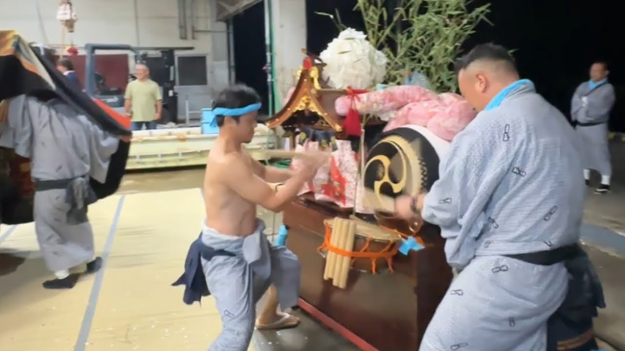 浦神祭り　勇義社　乱獅子