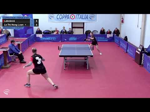 Labošová-Le Thi Hong Loan (Bagnolese-Südtirol) | Finale 3/4 Coppa Italia F 2023