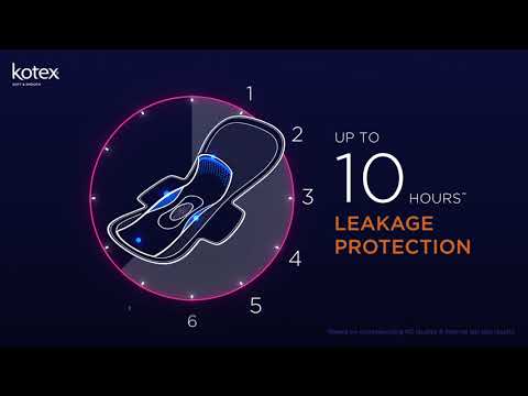 Kotex® Soft & Smooth Overnight