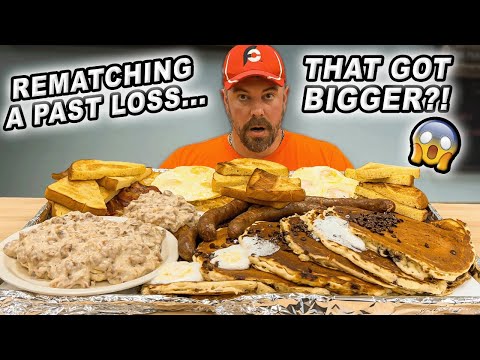 Rematching Wisconsin’s Largest Breakfast Challenge That Got Even Bigger!!