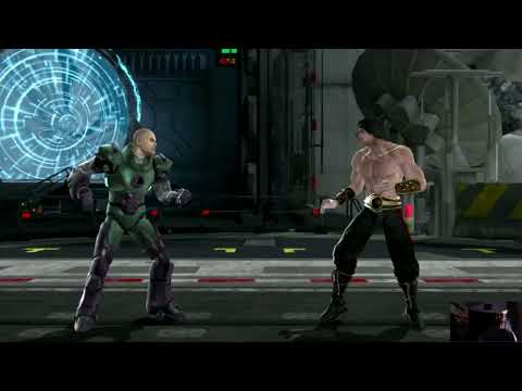 Liu Kang fights Lex Luther- Mortal Kombat VS DC Universe