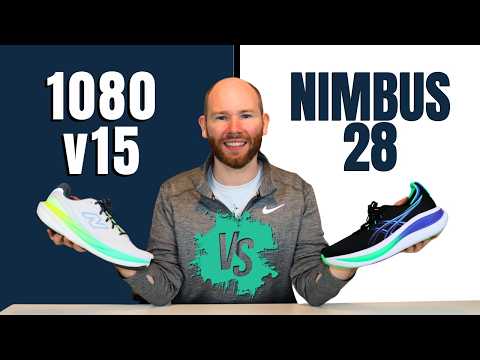 Best Max Cushion Shoe? | Nimbus 28 vs 1080 v15