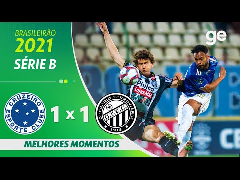 Gols e lances de Cruzeiro x Operário