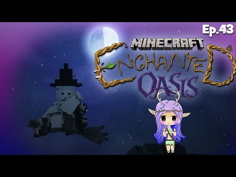 "WITCH'S BROOM" Minecraft Enchanted Oasis Ep 43