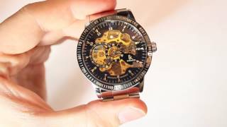 Alienwork IK 98226-12 Unboxing & Review 50€ !! Automatikuhr