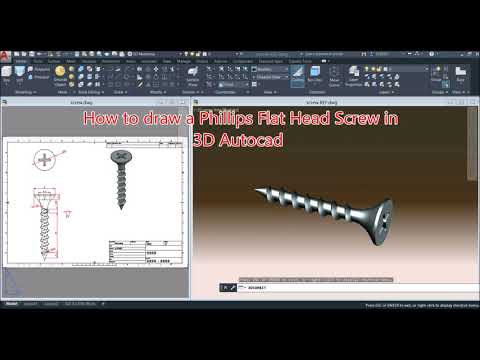 Phillips Flat Head Screw