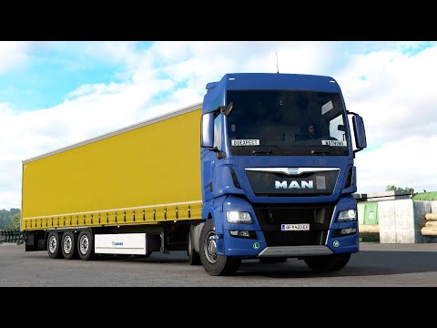 ETS2 1.38 ProMods RusMap MAN TGX E6 Tartu - Bryansk