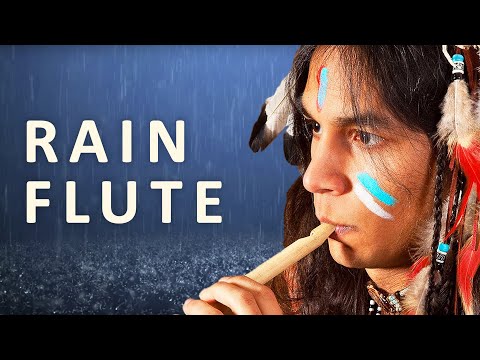 Rain Sounds for Native American Flute Music for Deep Sleep, Anxiety Relief, Meditation, Relaxation