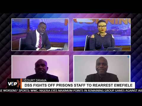 After Face off With Prison Officials, DSS Rearrests Emefiele Despite Bail