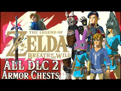 ALL 9 ARMOR EX Chest Locations from DLC Pack 2! Ganon, Zant, Ravio, Wind Waker, & More!