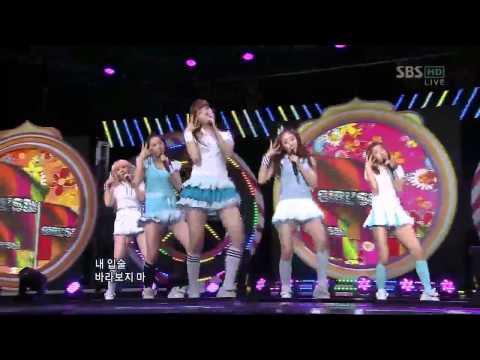 [sbs popular] Girls day - 615 glitter sparkles Sunday, April 3, 2011