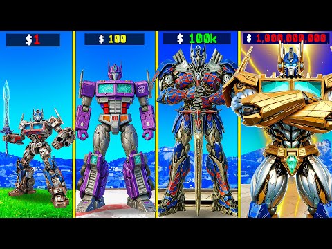 $1 TRANSFORMERS to $1,000,000,000 in GTA 5 1