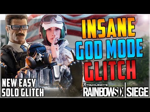 THE EASIEST INVINCIBLE GLITCH - 100% HIDDEN - SOLO - NEW - (Rainbow Six Siege)