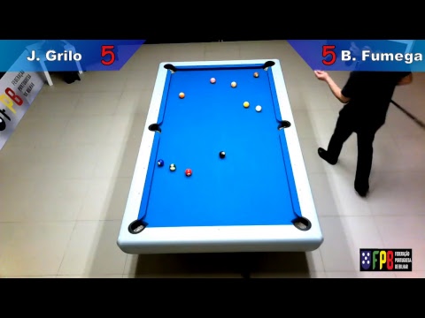 Taça de Portugal de Pool PT 1/4 Final J. Grilo vs B. Fumega