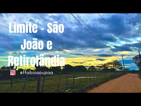 Limite São João - Conceição do Coité e Retirolândia - BA