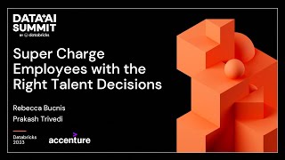 Sponsored: Accenture | Databricks Enables Employee Data Domain to Align People w/ Business Outcomes