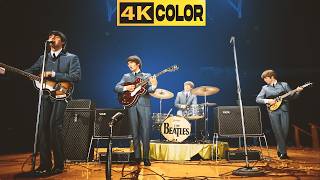 Download lagu [4K Color] The Beatles - All My Loving Live At The Coliseum Washington D.C. mp3