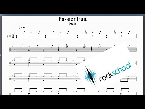 Passionfruit Rockschool Grade 2 Drums