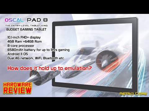 Android 11 Oscal Pad 8 - Reasonable priced gaming tablet