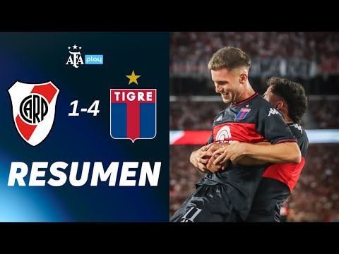 River Plate 1 vs. Tigre 4 | #TorneoApertura2026 | Resumen | Fecha 4