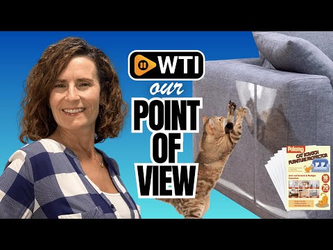 Anti-Cat Scratch Furniture Protector-16-Pack –Single-Sided - WTI product video review