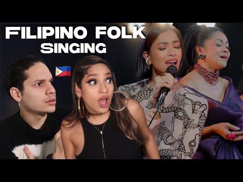 I've never seen a Filipino Sing like this! Latinos react to react to Filipino Folk Performance
