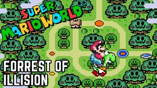 Super Mario World - Forrest of Illusion (Complete Walkthrough, All Exits)