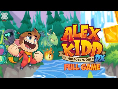 Alex Kidd in Miracle World DX (PS5) Full Game Playthrough