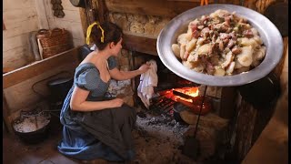 Beans & Bacon as Made in 1807  |ASMR Historical Cooking|