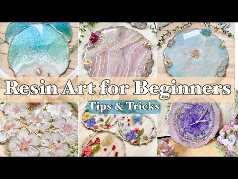 Resin Art for Beginners Complete Resin Coaster Tutorial