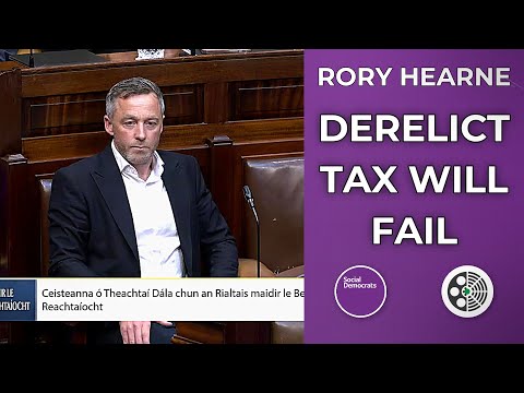Rory Hearne: Derelict sites tax is 'designed to fail'