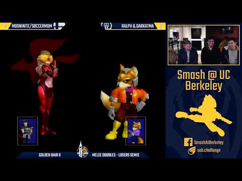 Golden Bair 8 - Melee Doubles Losers Semis - Ralph & Darkatma vs Mooninite & Soccermom69