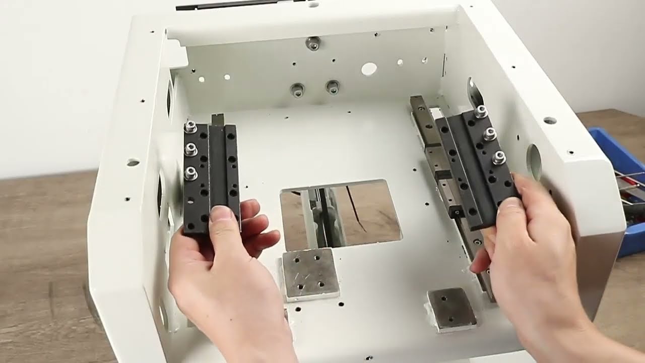 How to assemble an embroidery machine?Quality machines come from quality spare parts  installation.