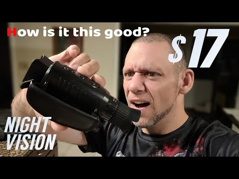 CHEAP Night Vison that is Actually Good? Temu R7 Digital Night Vision Review