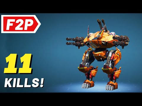 Fenrir Avenger Punisher MK3 - War Robots Gameplay (No Commentary)