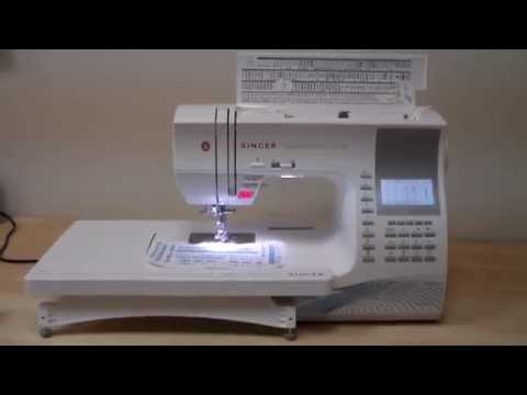 Швейная машина Singer Quantum 9960 белый - Видео
